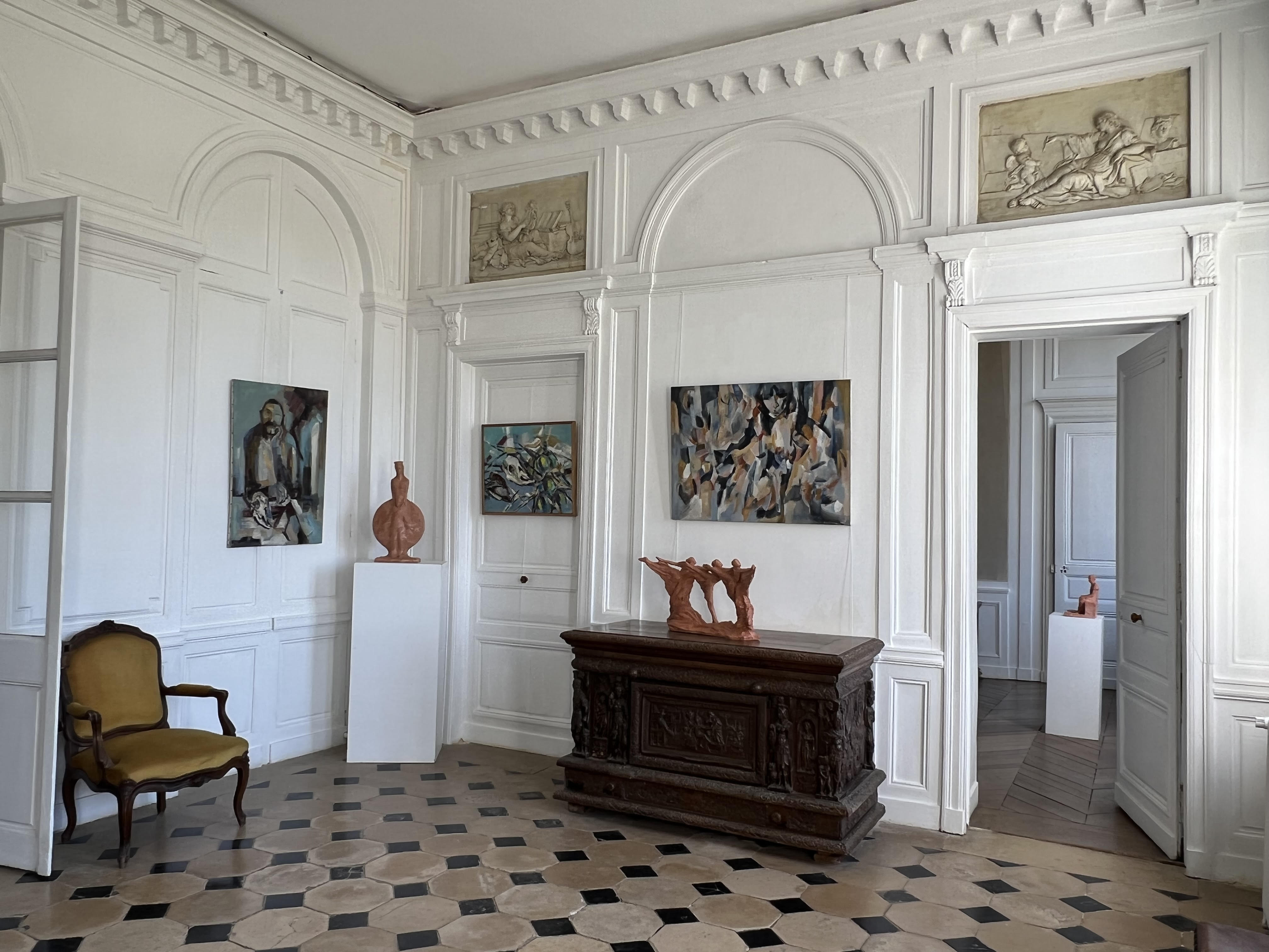 Exhibition Alfred LEROND (paintings) Jean-Marc de PAS (sculptures)