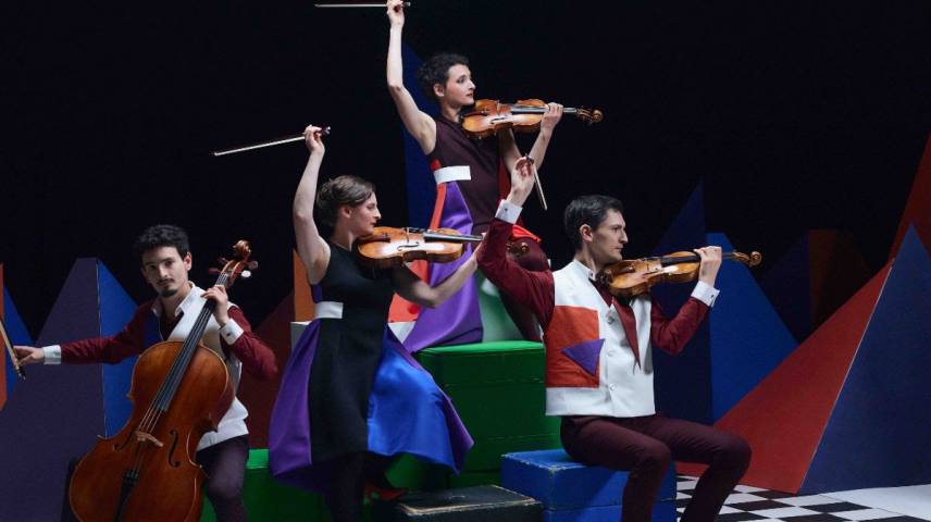 CONCERT CORDES QUATUOR TCHALIK DIMANCHE 21 JUILLET A 18H  