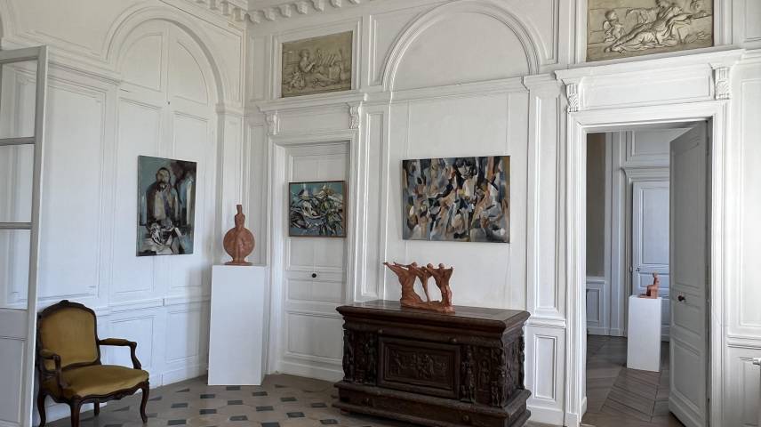 Exposition Alfred LEROND (peintures) Jean-Marc de PAS (sculptures)